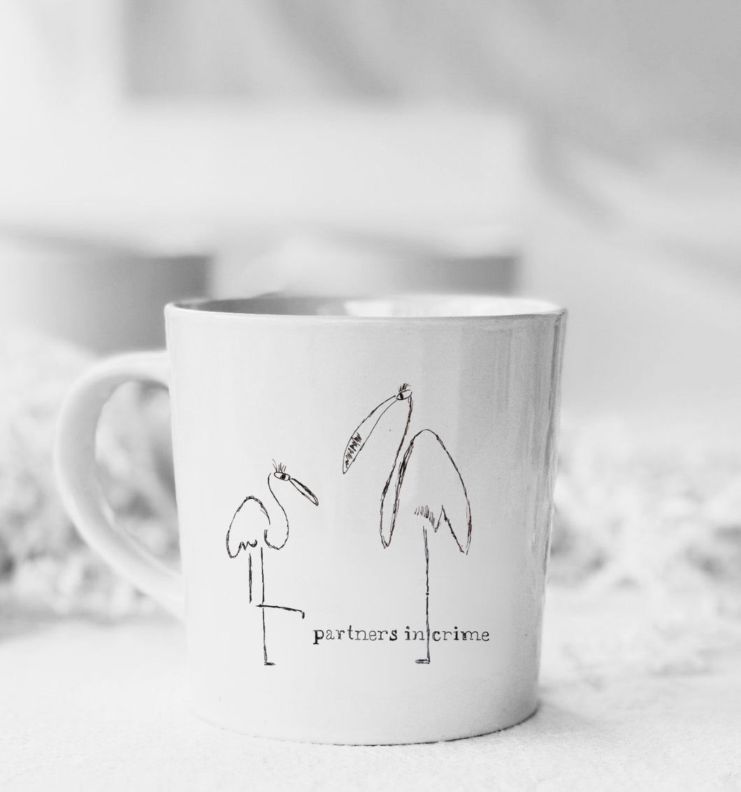 Bungalow Mug - PARTNER IN CRIME