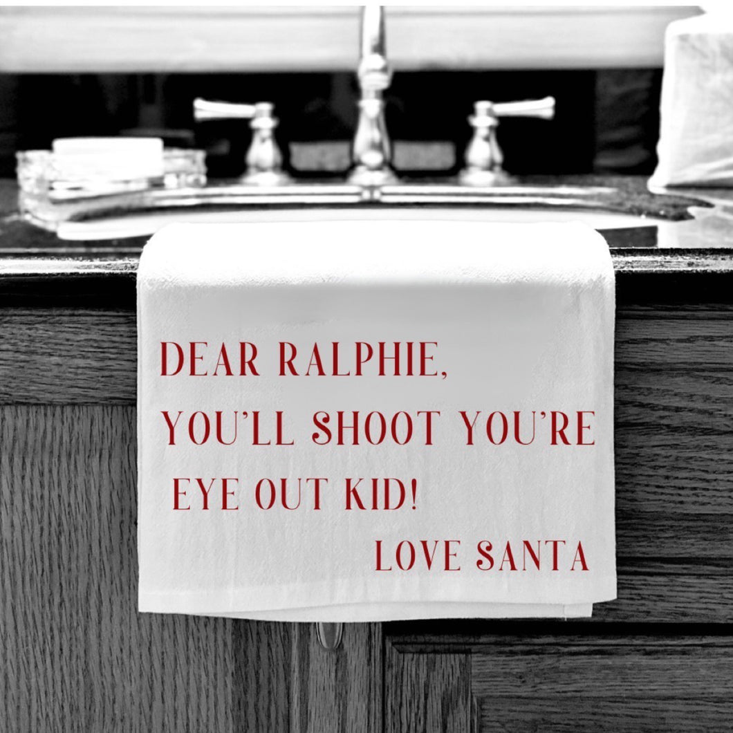 Tea Towel - Dear Ralphie-