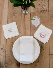 Load image into Gallery viewer, CUSTOM DINNER NAPKINS
