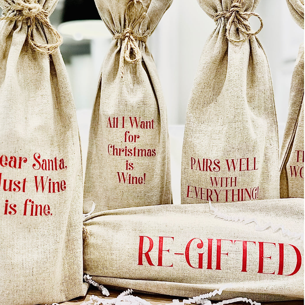 Wine Bag - Re-gifted.