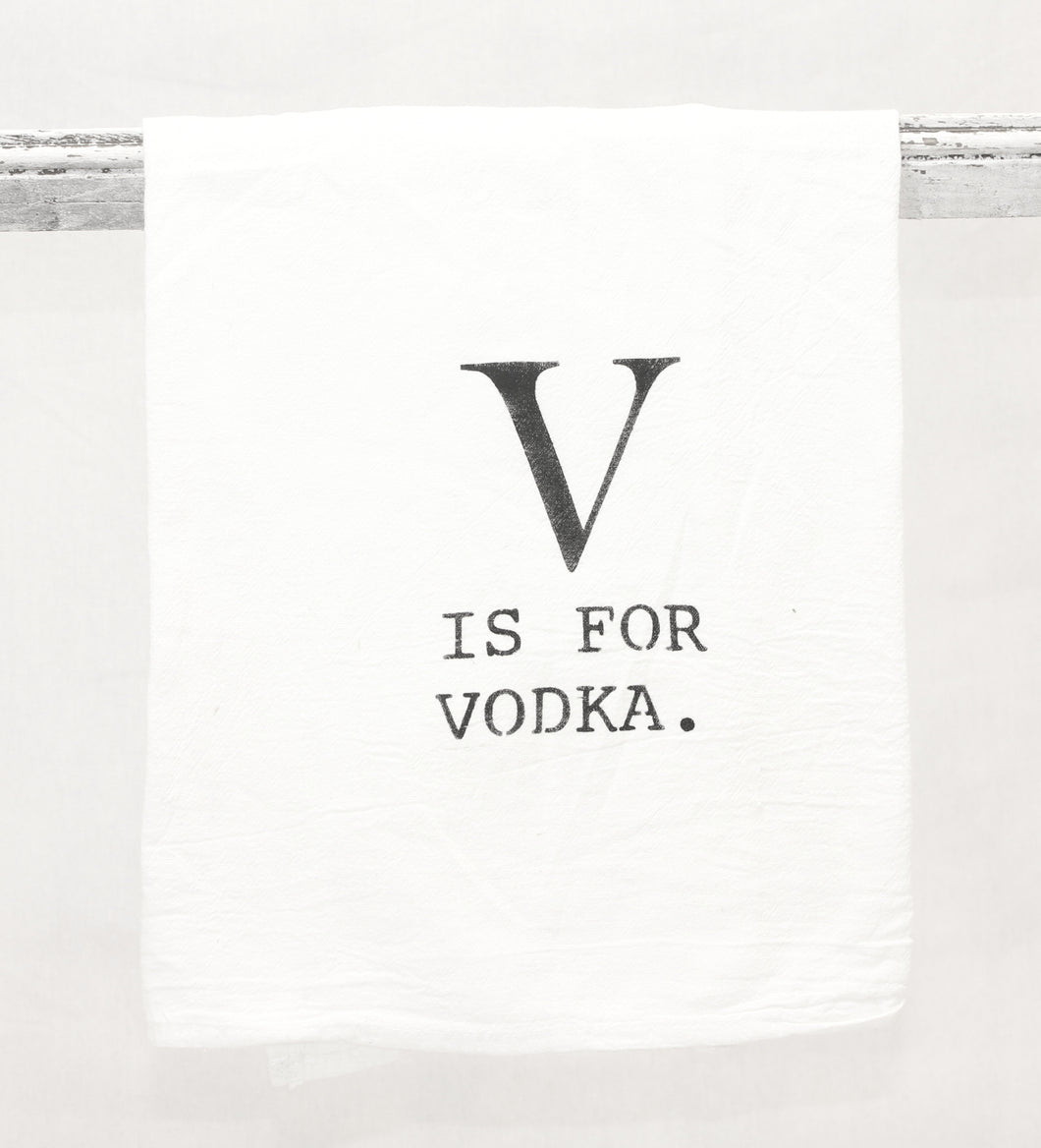 V IS FOR VODKA