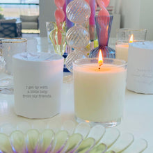 Load image into Gallery viewer, I get by with a little help from my friends. Soy Candle
