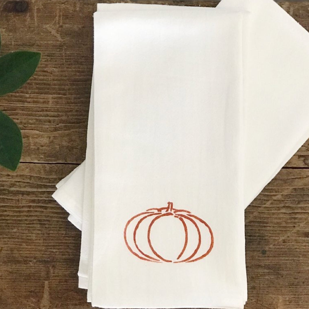 Hello Fall dinner napkins