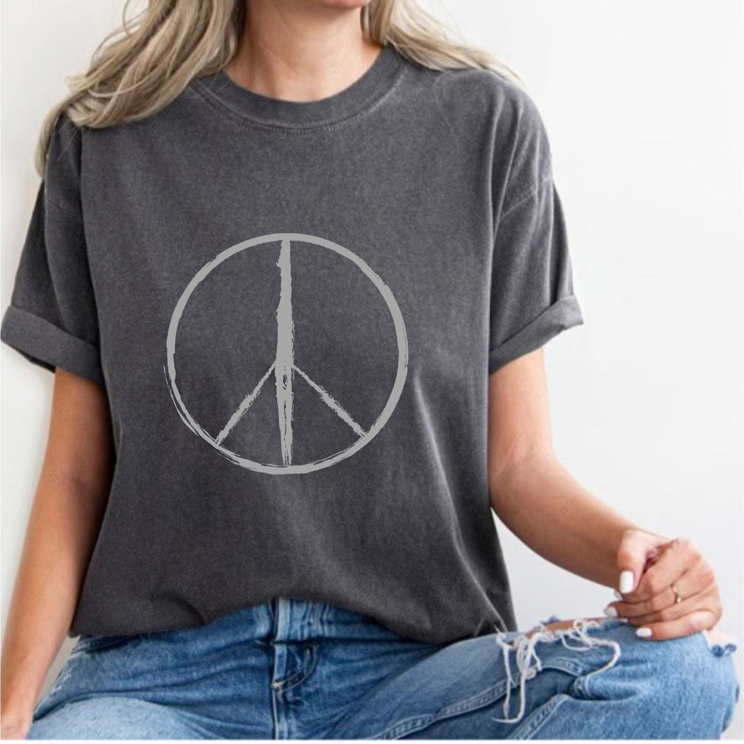 PEACE SIGN TEE SHIRT